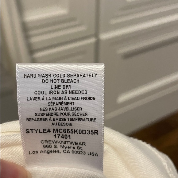 Bobeau White Open Front Cardigan - Picture 5 of 5